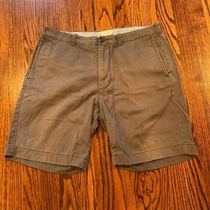 Men’s J. Crew Charcoal Grey Shorts, Size 35